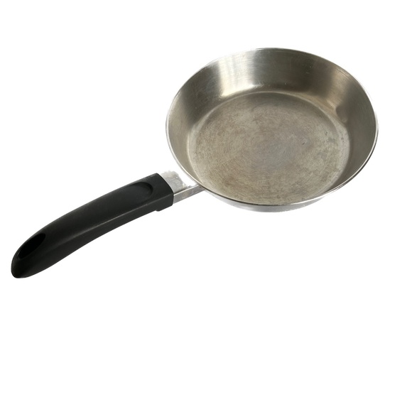 Revere Ware 8” Frying Pan Skillet Stainless Steel 96a No Lid Clinton USA Frypan - Picture 3 of 8